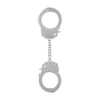 Ouch! - Esposas Heavy-Duty Diamond acero plateado