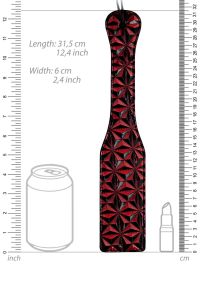 Ouch! Pala con patrón de diamantes - Rojo/negro, imagen 4