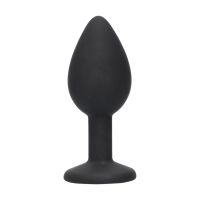 Ouch! Plug anal de silicona con joya extraíble