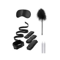 Ouch! Kit de ataduras para cama Bed Bindings - Negro, imagen 2