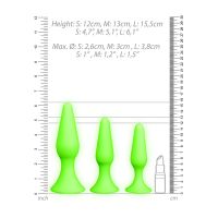 Ouch! Set de plugs anales - Brilla en la oscuridad, imagen 5