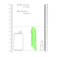 Ouch! Funda de pene gruesa suave y extensible - Brilla en la oscuridad, imagen 5
