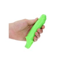 Ouch! Funda de pene suave extensible - Brilla en la oscuridad, imagen 6
