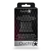 Ouch! Plug anal Round Gem - Pequeño - Gunmetal/Diamante, imagen 7