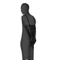 Ouch! Armbinder de manga completa con cremallera - Negro
