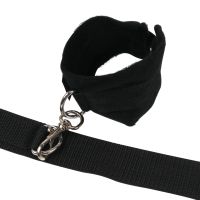 Ouch! Cruz de bondage para puerta - Negro, imagen 3