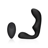 Ouch! Pointed - Masajeador de próstata vibrador con mando a distancia - Negro