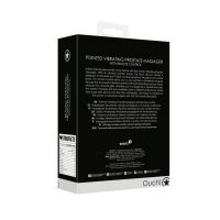 Ouch! Pointed - Masajeador de próstata vibrador con mando a distancia - Negro, imagen 3