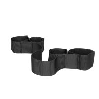 Ouch! Set de ataduras ajustables para manos y tobillos - Negro, imagen 3