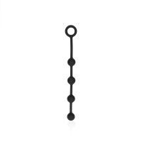 Ouch! Bolas anales de silicona - Small - Negro
