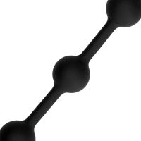 Ouch! Bolas anales de silicona - Small - Negro, imagen 7