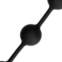 Ouch! Bolas anales de silicona - Medium - Negro, imagen 7