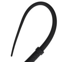 Ouch! Látigo de colas de silicona - Negro, imagen 4