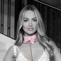 Ouch! Paris Collection - Collar con correa - Rosa, imagen 4