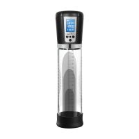 Pumped Premium - Bomba de pene automática recargable con pantalla LCD