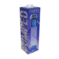 Pumped - Bomba de pene automática impermeable - Azul metálico, imagen 2