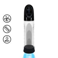 Pumped CyberPulse - Bomba de pene automática impermeable - Negro