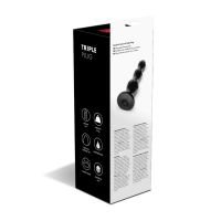 Prowler Red Plug anal Triple - Negro, imagen 4