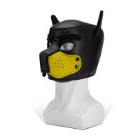 Prowler Red Mordaza para Puppy Play - Amarillo, imagen 4