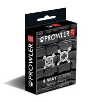 Prowler Red Pinza para pezones de 4 tornillos - Plateado, imagen 3