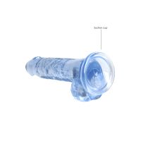 RealRock Dildo realista con testículos - 17 cm - Azul, imagen 4