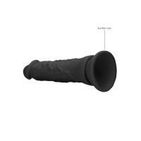 RealRock Dildo sin testículos - 20 cm - Negro, imagen 6