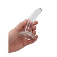 RealRock Dildo no realista con ventosa - 11,5 cm - Transparente, imagen 5