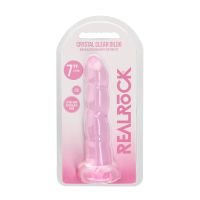 RealRock Dildo no realista con ventosa - 17 cm - REA110PNK, imagen 4