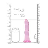 RealRock Dildo no realista con ventosa - 17 cm - REA110PNK, imagen 5