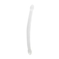 RealRock Dildo doble no realista - 42 cm - Transparente