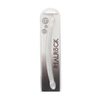 RealRock Dildo doble no realista - 42 cm - Transparente, imagen 2