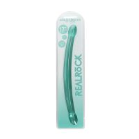 RealRock Dildo doble - 42 cm - Cristal transparente, imagen 2