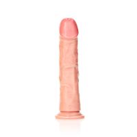 RealRock Dildo realista curvado con ventosa - 23 cm - Color carne, imagen 2