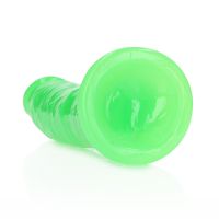 RealRock Dildo realista fino que brilla en la oscuridad con ventosa - 20 cm, imagen 7