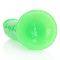 RealRock Slim Dildo realista con ventosa - Brilla en la oscuridad - 22,5 cm, imagen 5
