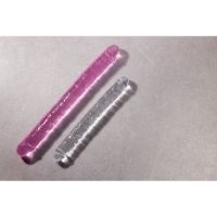 RealRock Dildo doble realista - 45 cm - Cristal transparente, imagen 3