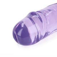 RealRock Dildo doble realista - 45 cm - Morado, imagen 2