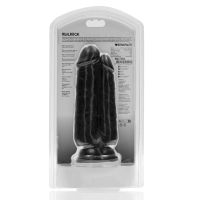 RealRock Two in One Dildo doble - 12,7/15,2 cm - Negro, imagen 3