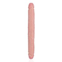 RealRock Slim Dildo doble - 30,5 cm - Carne