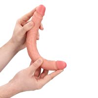 RealRock Slim Dildo doble - 30,5 cm - Carne, imagen 7