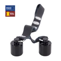 Red Leather Pesos de cuero para ballstretcher 2 x 50 g - Negro