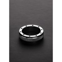 Steel by Shots COOL and KNURL Cockring de acero - 15 x 50 mm, imagen 3