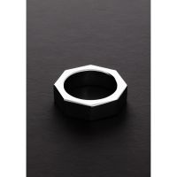 Steel by Shots NUT Cockring de acero - 15 x 6 x 55 mm, imagen 3