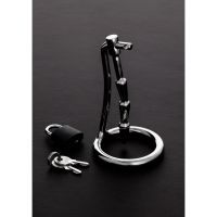 Steel The Humped Cock Trap - Jaula de castidad - 45mm