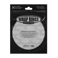 PerfectFitBrand Silicone Hefty Wrap Ring - Cockring - 22,9 cm - Negro, imagen 4