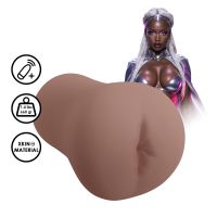 XKIN Superheroes Tempest Masturbador vibrador - Culo - Marrón