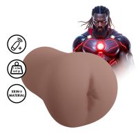 XKIN by Shots Superheroes Saber Masturbador vibrador - Marrón
