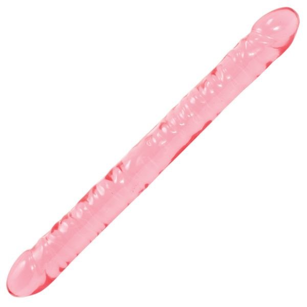Doc Johnson Double Dong - Dildo doble - 45 cm - Rosa