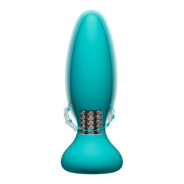 Doc Johnson Rimmer - Plug anal de silicona con control remoto