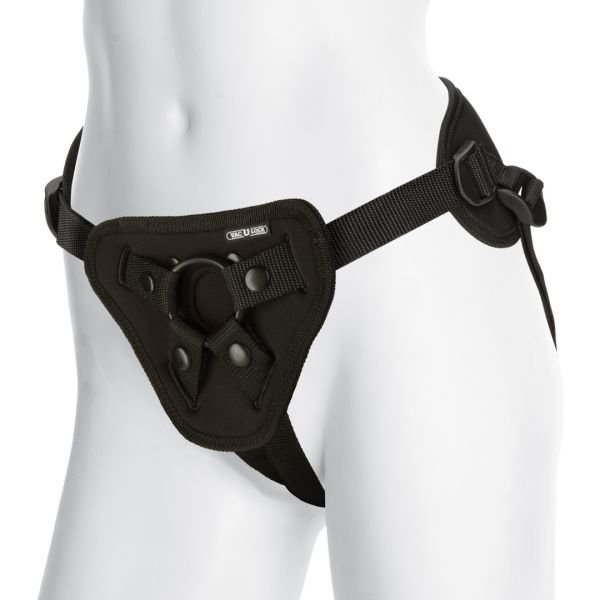 Doc Johnson Platinum Arnés corsé con plug